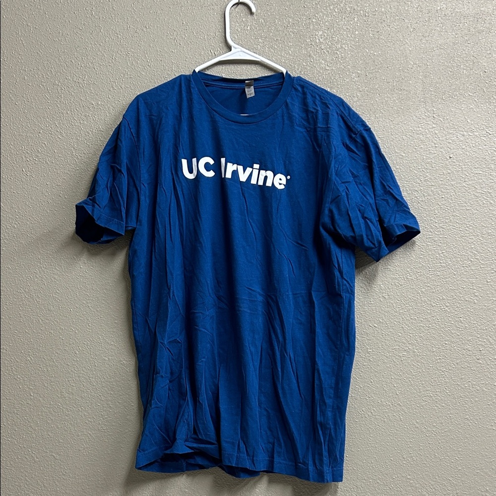 Next Level Apparel Blue Graphic Tee